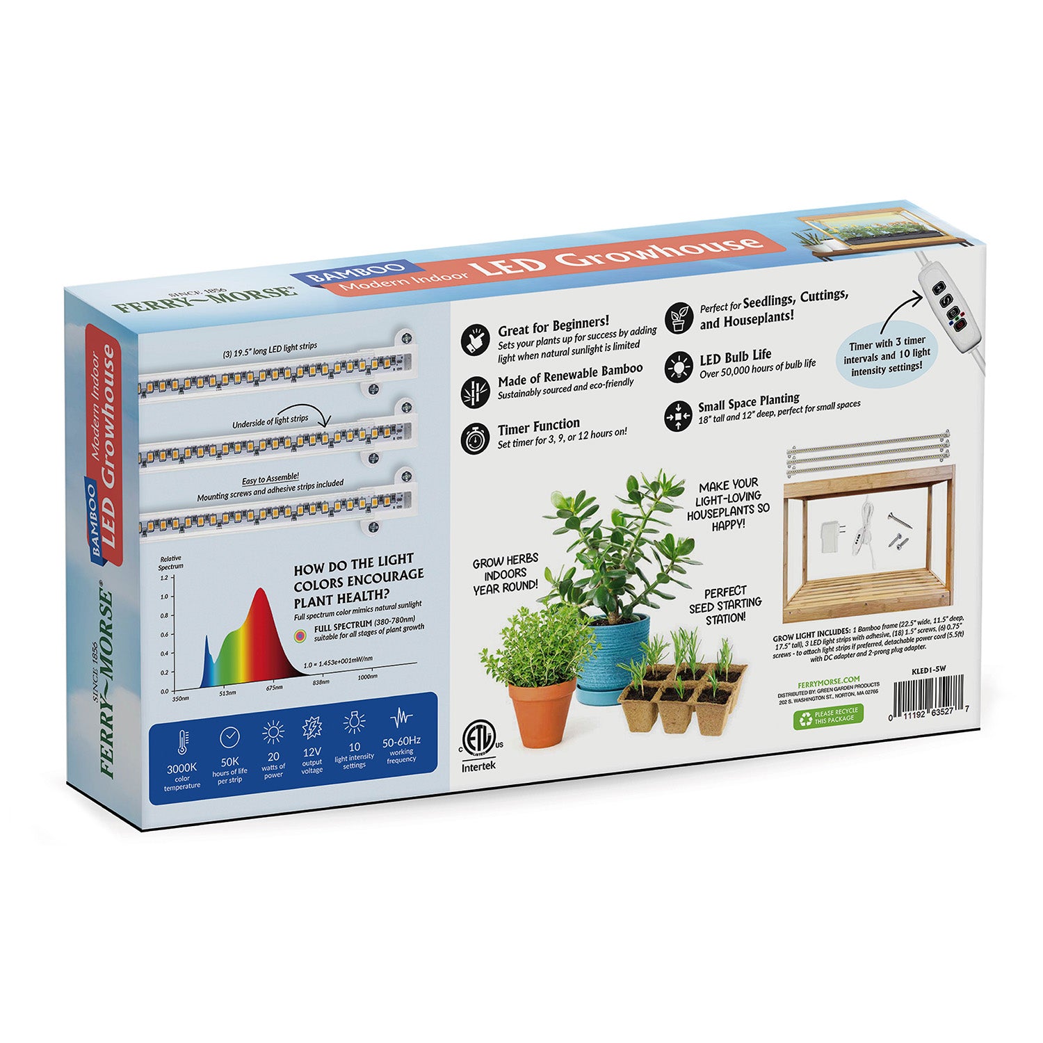 Ferry-Morse Growhouse packaging